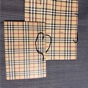 Burberry Classic Check Pattern Bags large and small